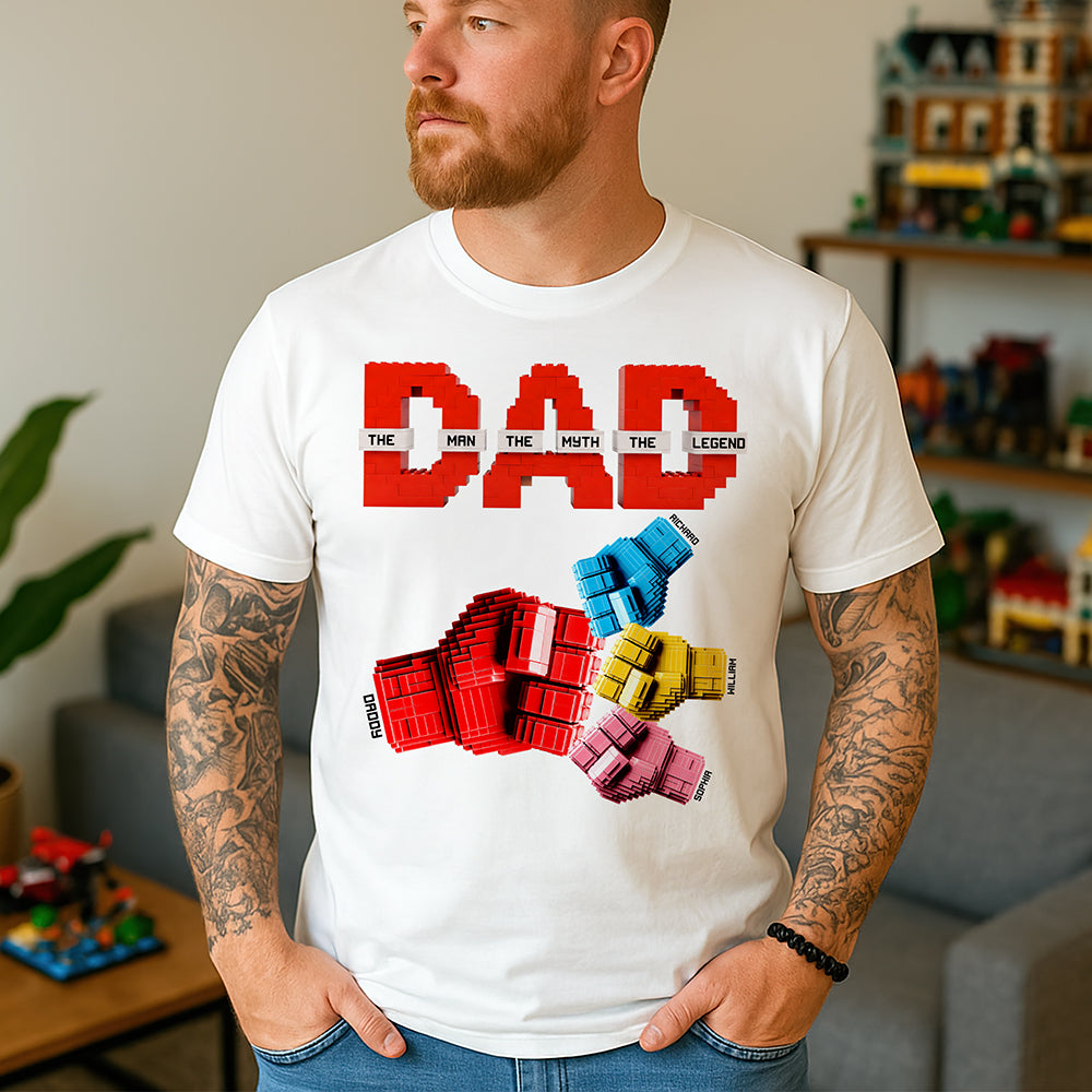 Powerful Punch Dad Shirt - Personalized Gifts For Dad 06OHQN270525-Homacus