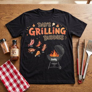 Fun Diving Into Dad Grill Shirt - Personalized Gifts For Grilling Dads 02QHTN270526-Homacus
