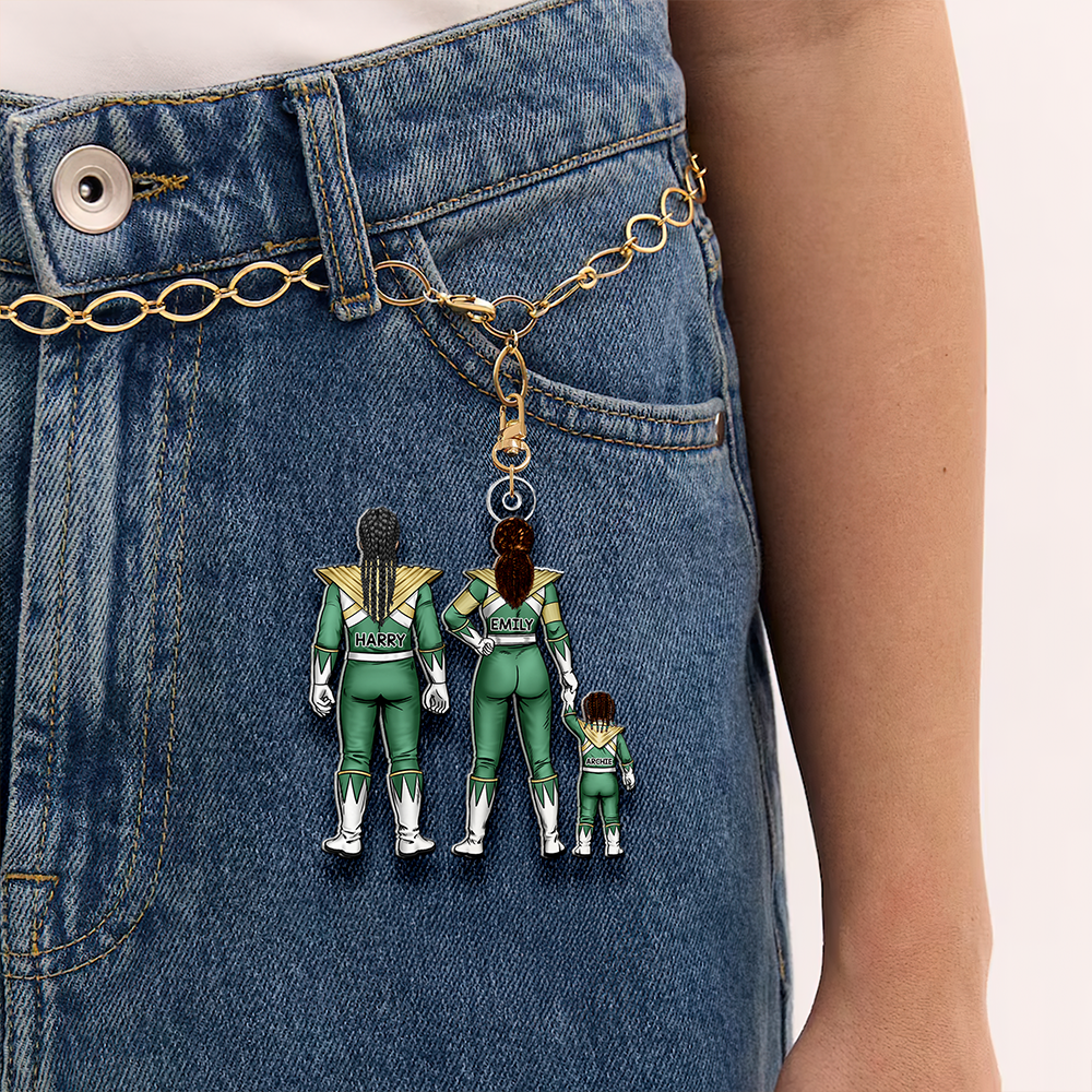 Personalized Gifts For Family Keychain The Holding Hands Family 02QHHU240225HH-Homacus