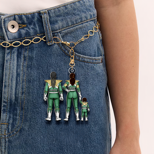 Personalized Gifts For Family Keychain The Holding Hands Family 02QHHU240225HH-Homacus