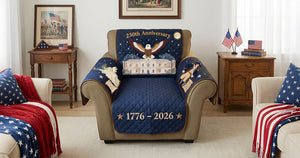 250th America Anniversary Quilted Sofa Cover - Personalized Gifts 03tomg270126-Homacus