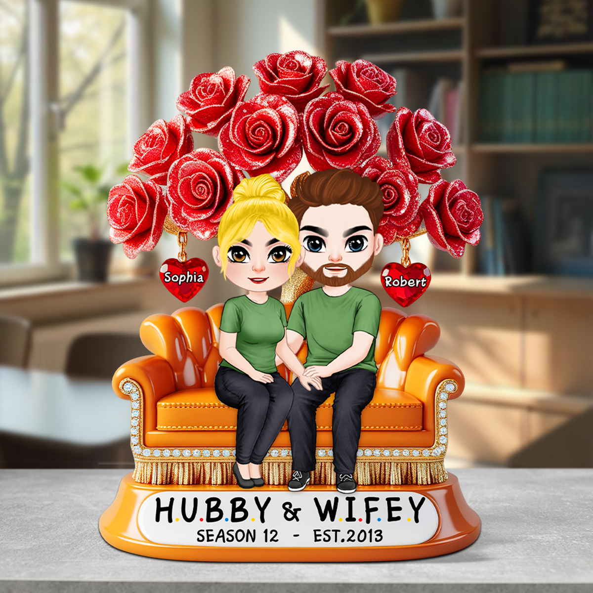 Couple Milestone Acrylic Plaque - Personalized Gifts For Couple 03napu230525-Homacus