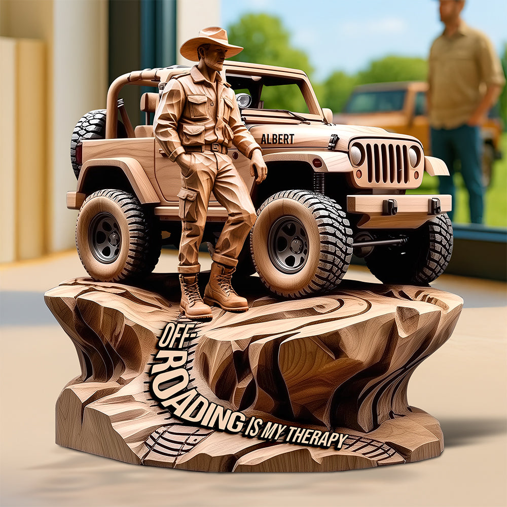 Adventure Acrylic Plaque - Personalized Gifts For Off-Road Lovers 05tgqn270525-Homacus