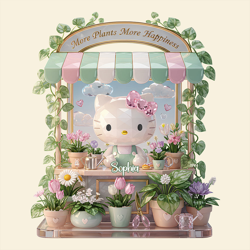 Happy Garden Light Box Personalized Gifts For Gardeners 02PADT171225-Homacus