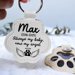 Forever Loved Pet Hair Storage Keychain - Personalized Christmas Memorial Gift For Pet Lovers 03LAQN270825-Homacus