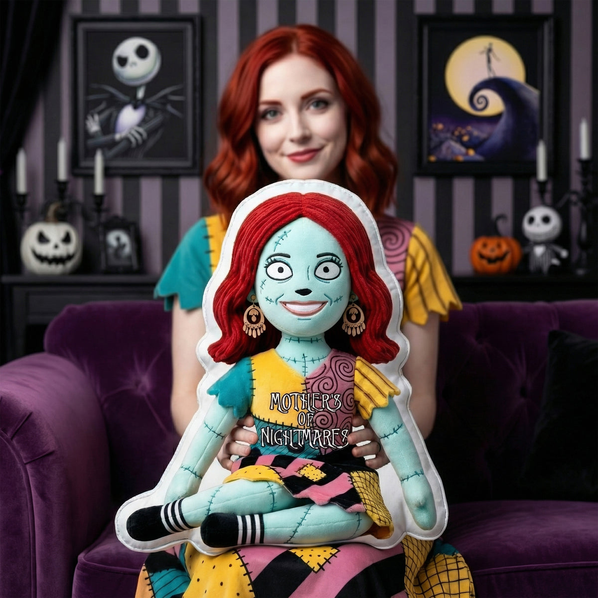 Custom Photo Spooky Pillow - Personalized Gifts For Mother 05ohqn240326-Homacus