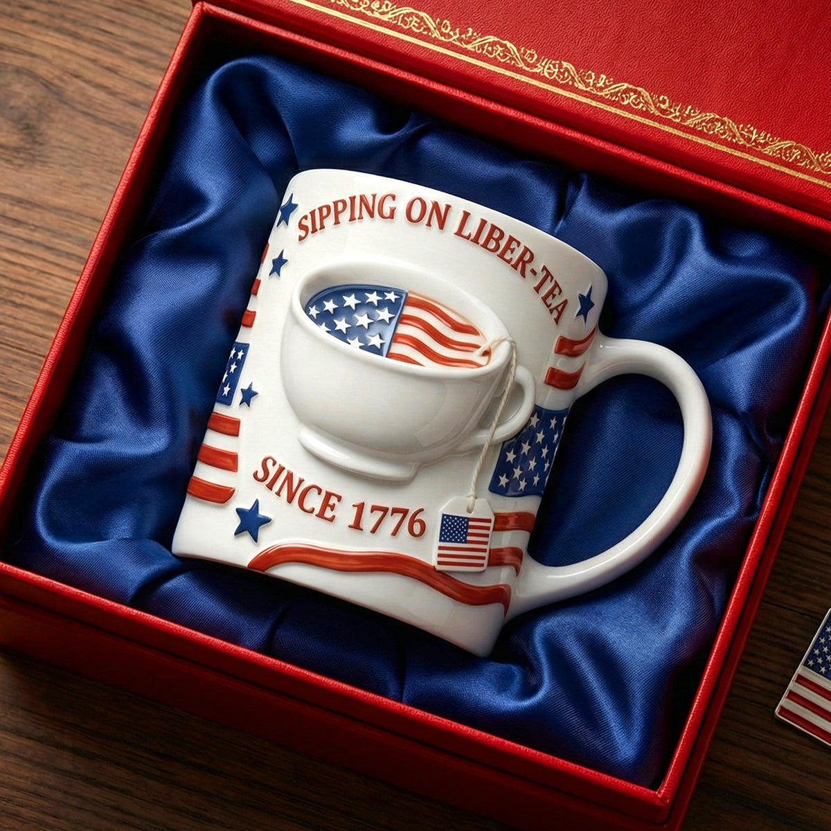 Proud Liber-tea Mug, Personalized Gifts For Tea Lovers 03QHQN280226-Homacus