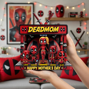 Mother’s Day Hero Squad Acrylic Plaque Personalized Gifts For Mom 031OHDH140426-Homacus