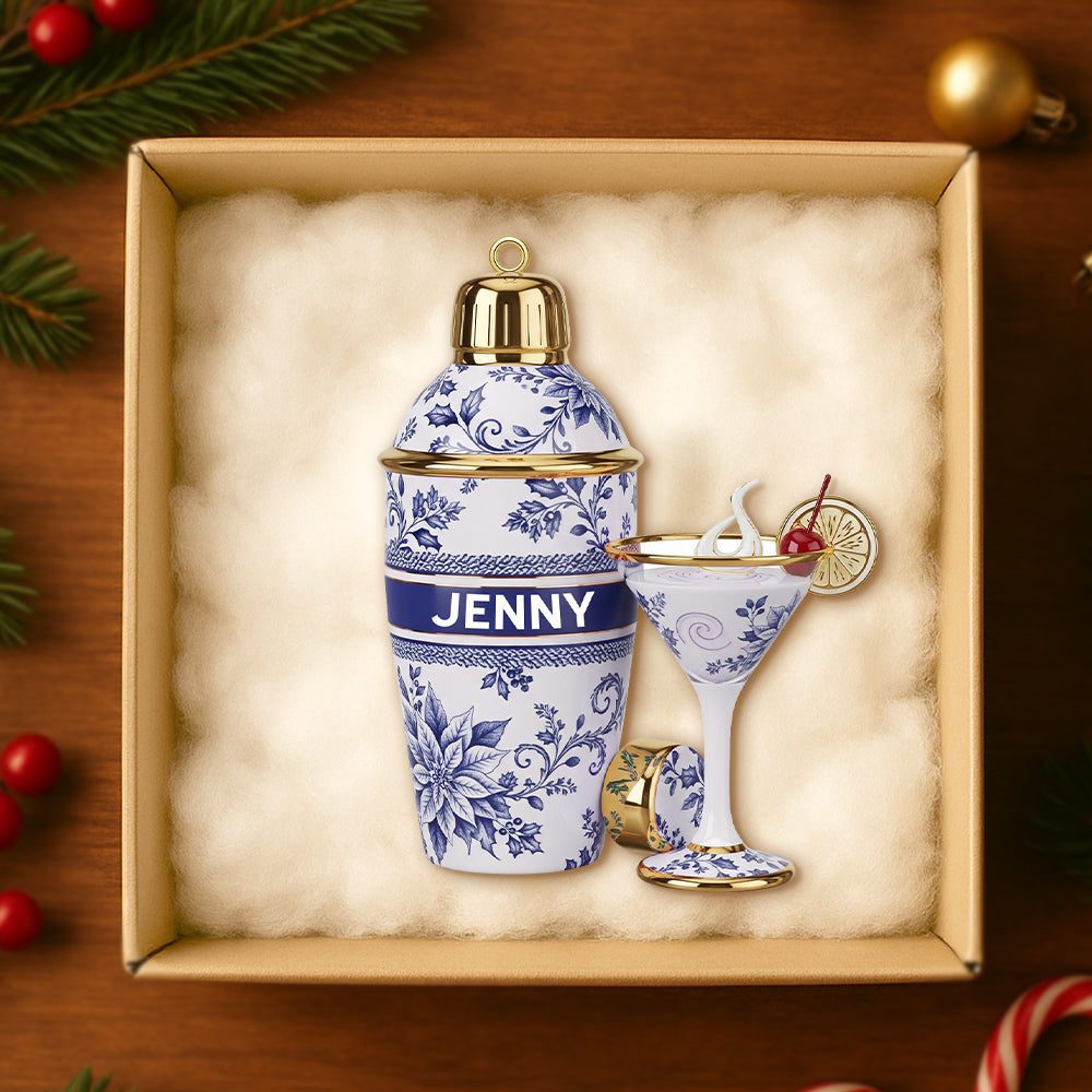 Personalized Gifts For Bartenders Christmas Ornament 04pgtn151025-Homacus