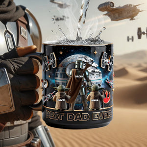 Best Dad Ever Magic Mug - Personalized Gifts For Dads 04ohlu080526-Homacus