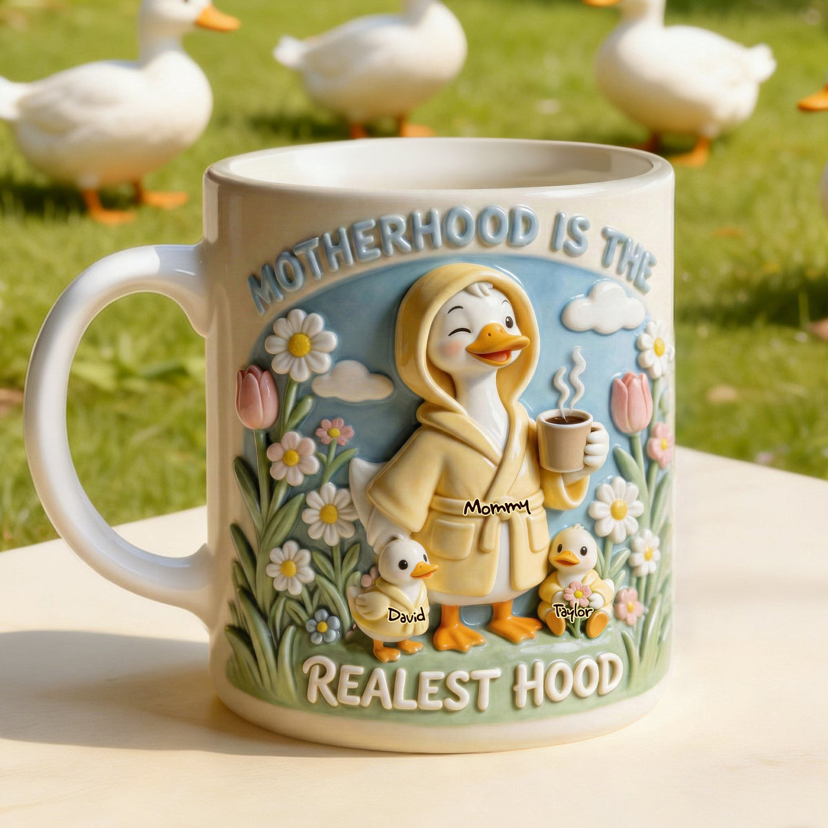 Cute Goose Mom In The Hood Coffee Mug - Personalized Gifts For Moms 05qhlu270226-Homacus