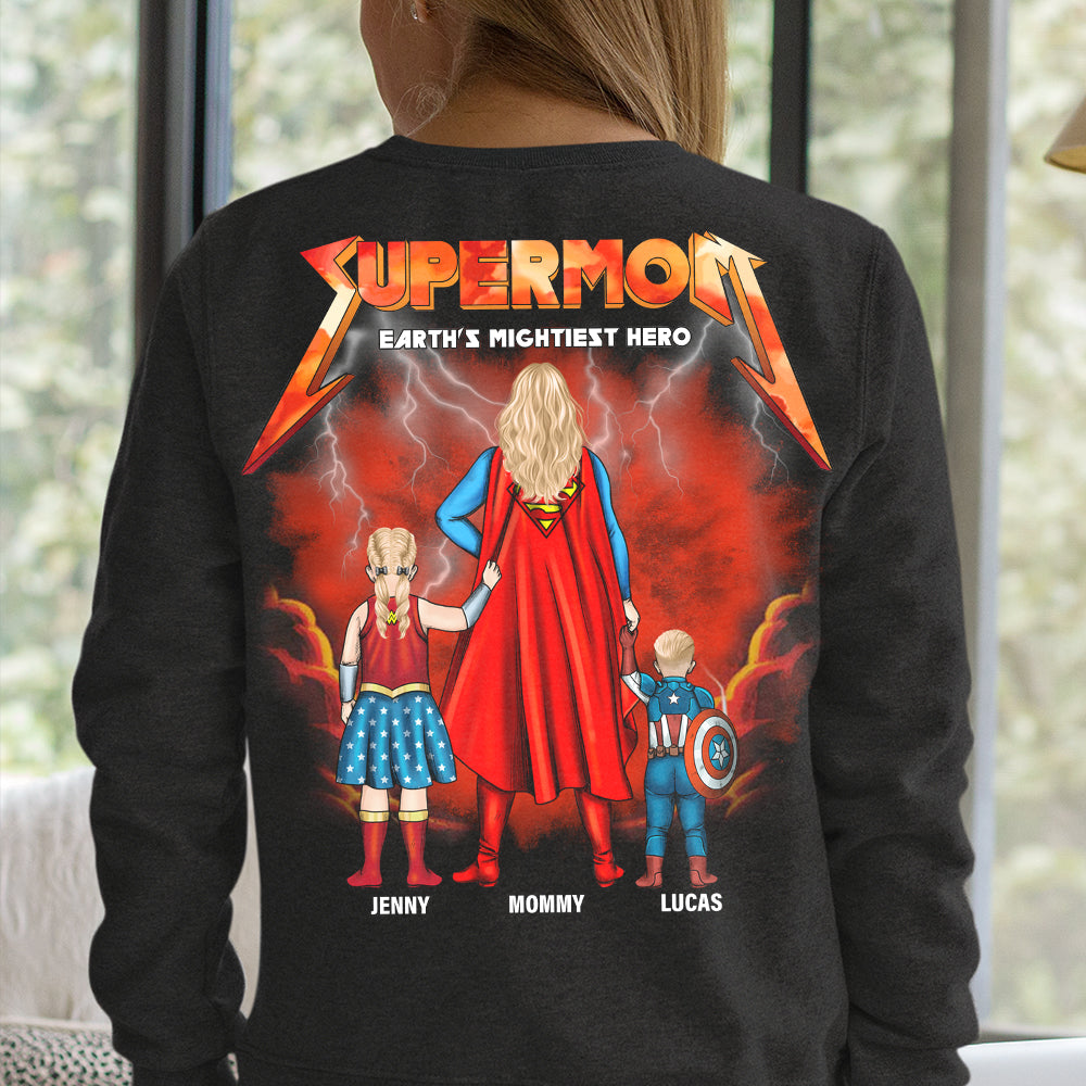 Personalized Gifts For Mom GRER2005 Shirt 03totn080425pa Super Mom-Homacus