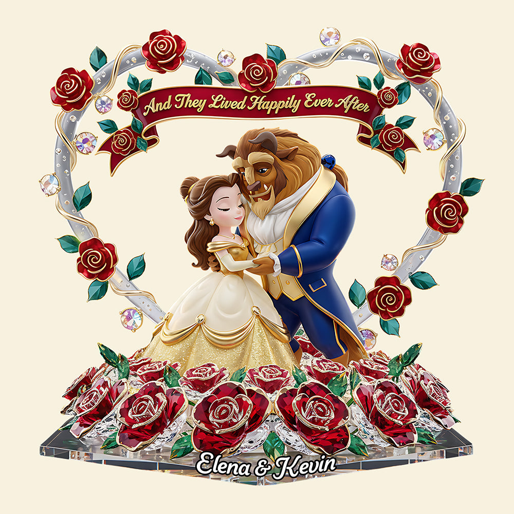 Dancing Couple Custom Shape Acrylic Light Box - Personalized Gifts For Couple 02pata261125-Homacus