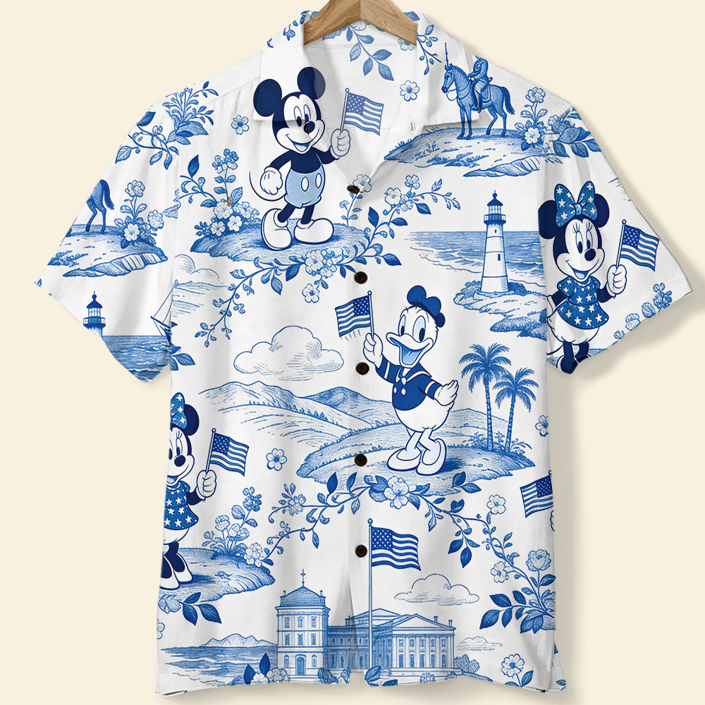 USA 250th Anniversary 3D Hawaiian Shirt - Anniversary Gifts 05pgdt060526-Homacus