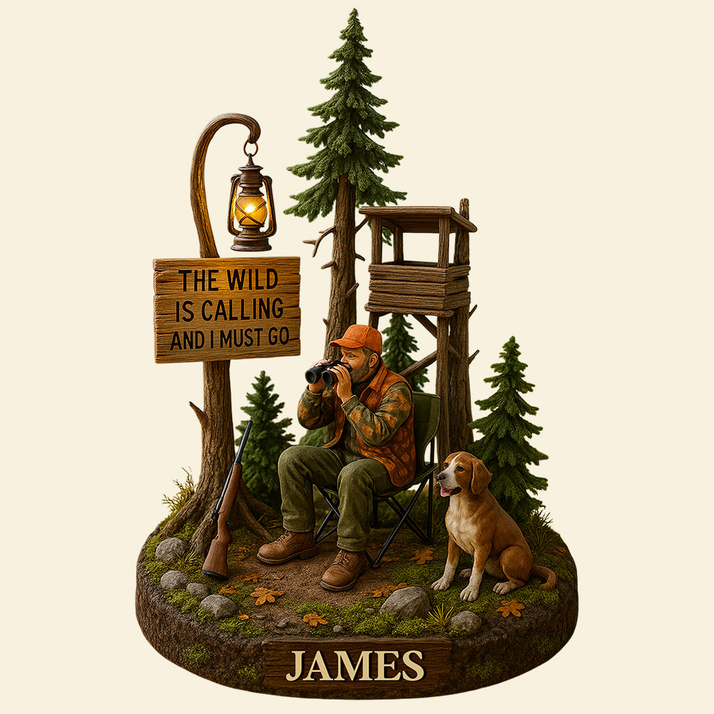 Hunting Acrylic Plaque - Personalized Gifts for Hunters 04TODT050725-Homacus