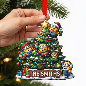 Holiday Little Helpers - Personalized Christmas Ornament 06halu030826-Homacus