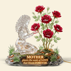 Mother's Love Garden Light Box - Personalized Gifts For Mothers 05paqn100326-Homacus