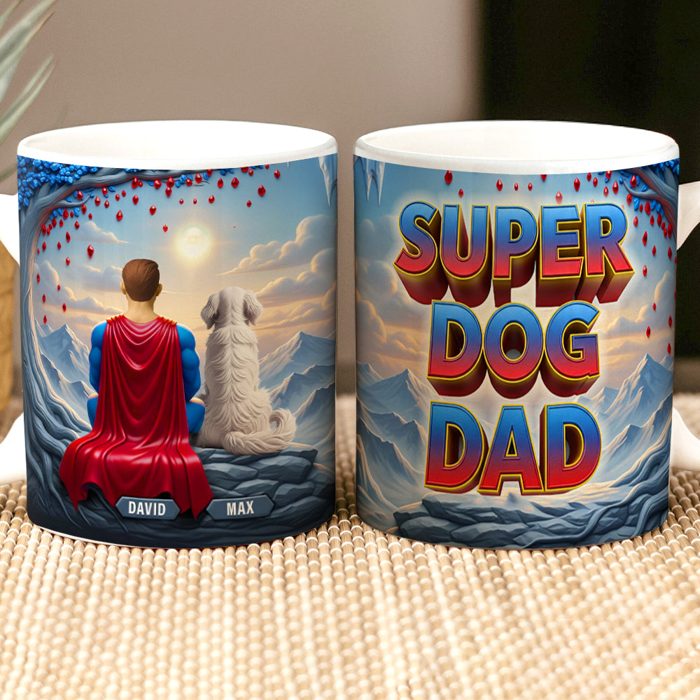 Dog Dad Personalized Gifts For Dog Lovers Coffee Mug 01ohtn010825-Homacus