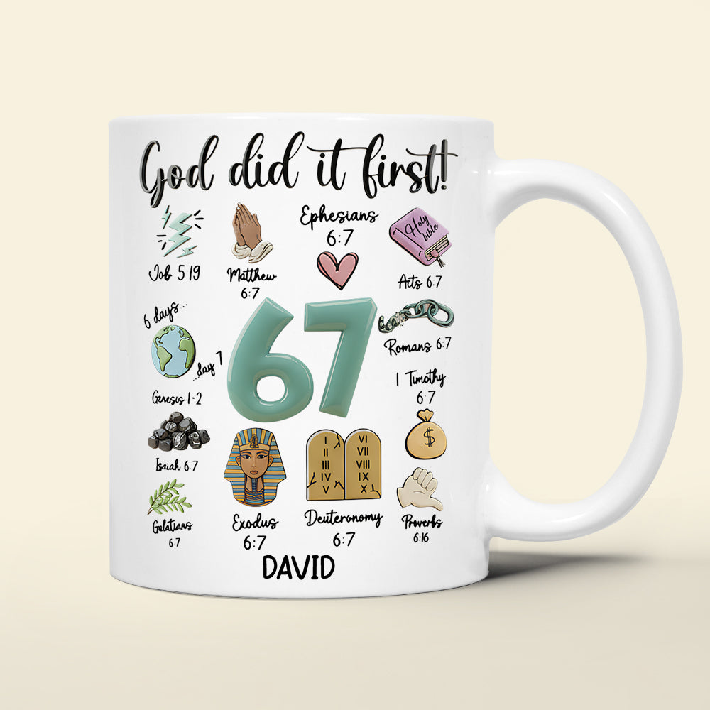 Christian Coffee Mug - Personalized Gifts For Christians 01kidt201125-Homacus