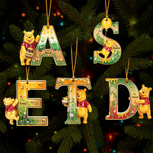 Festive Letter Keychain – Custom Gift For Cartoon Fans 04naqn300825-Homacus