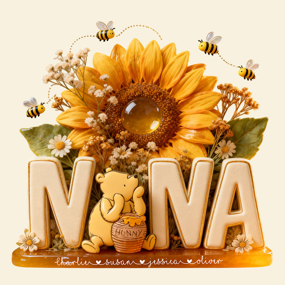 Honey Grandma Acrylic Plaque - Personalized Mother's Day Gifts 02NADT280226-Homacus