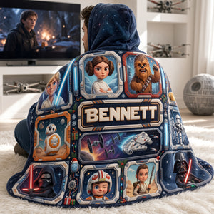 Space Adventure Squad Hood Blanket - Personalized Gift For Fantasy Lovers 02PATA261026-Homacus