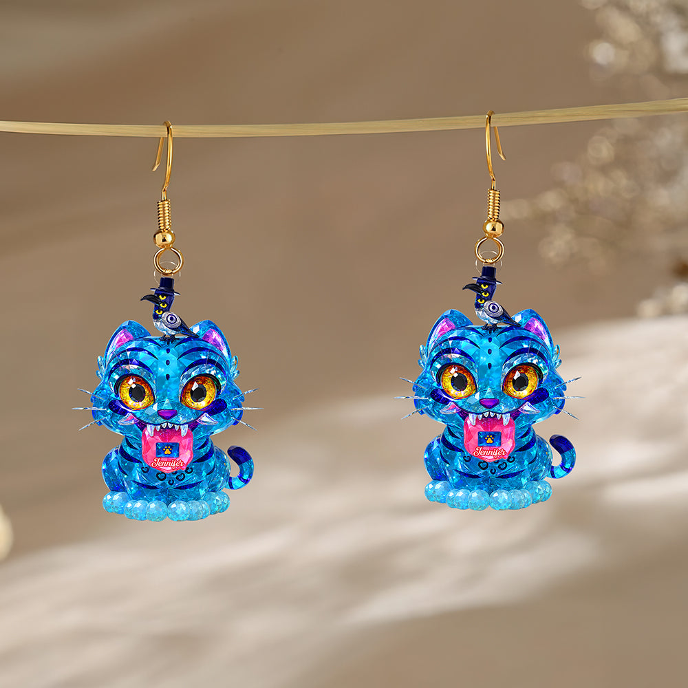 Fantasy Acrylic Earrings - Personalized Gifts For Animation Fans 03naqn030925-Homacus