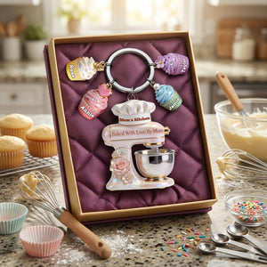 Baking Mom Acrylic Tag Keychain - Personalized Gifts For Mother 01pglu260326-Homacus