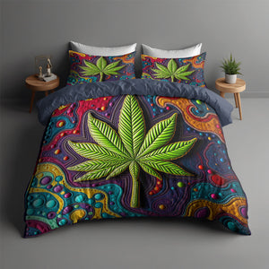 Weed Quilt Bedding Set 021hutn060225-Homacus