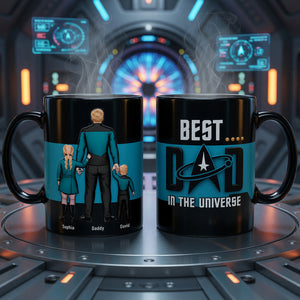 Deep Space Dad Magic Coffee Mug - Personalized Gifts For Dads 01OHQN060526HH-Homacus