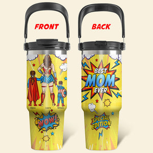 Personalized Gifts For Mom Tumbler Cup Mother's Day Best Mom Ever Special Edition Tumbler 03ACQN310325PA-Homacus