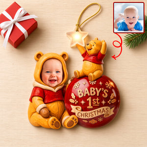 Baby 1st's Christmas Ornament - Custom Photo Gifts For Kids 05paqn061026-Homacus