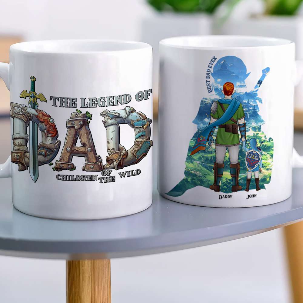 Personalized Gifts For Dad Coffee Mug The Legend Of Dad Father's Day 031QHTN190325HG-Homacus