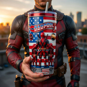 Funny Fighter Dad And Kids - Celebrating USA 250th Anniversary Tumbler - Personalized Gifts For Dads 03tyqn300426-Homacus