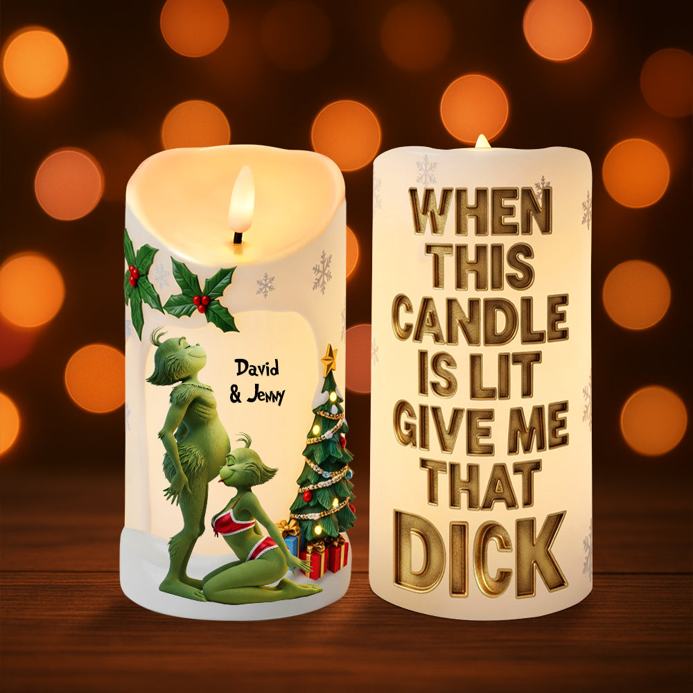 Personalized Christmas Gifts For Couple LED Candle 01ohtn190925-Homacus