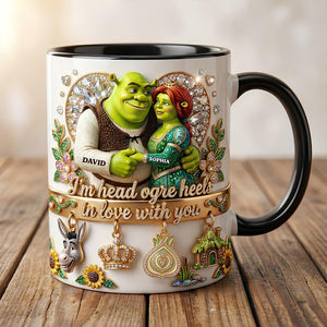Forever Love Accent Mug - Personalized Gifts For Couple 01HUDT301225-Homacus