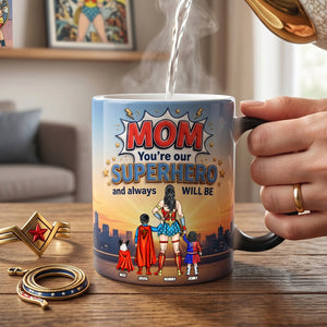 Fearless Guardian Mom Magic Mug - Personalized Gifts For Mothers 04natn140426-Homacus