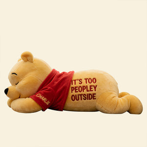 Cute Lazy Pillow, Personalized Gifts For Anti-Social 04qhdt151125-Homacus