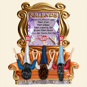 Besties Sticked Together Light Box, Personalized Gifts For Besties 04qhdt021225-Homacus