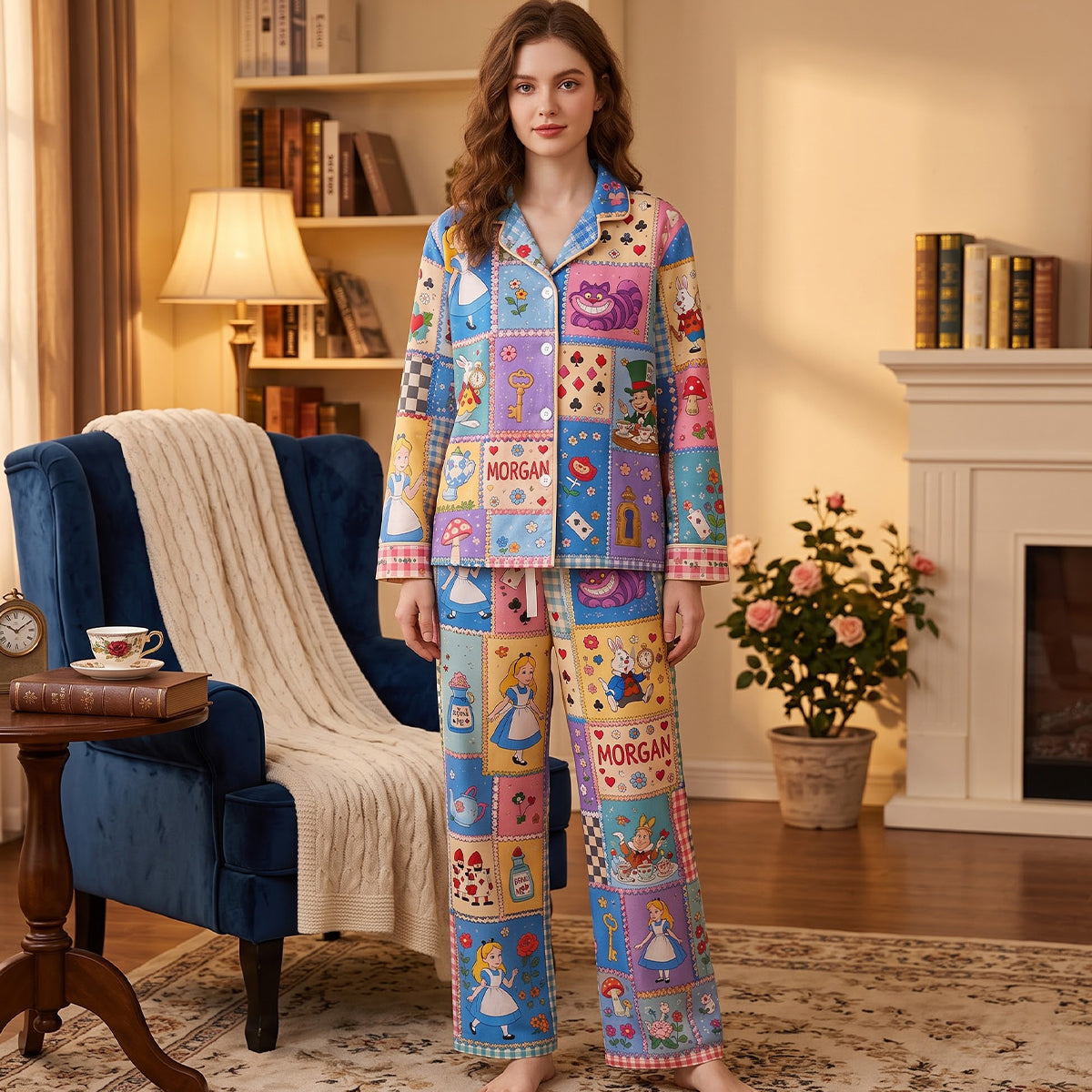 Fantastical Journey Pajama Set - Personalized Gifts 05natn280826-Homacus