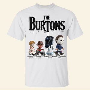 Creepy Family Shirt - Personalized Halloween Gifts For Family 01ohqn140825-Homacus