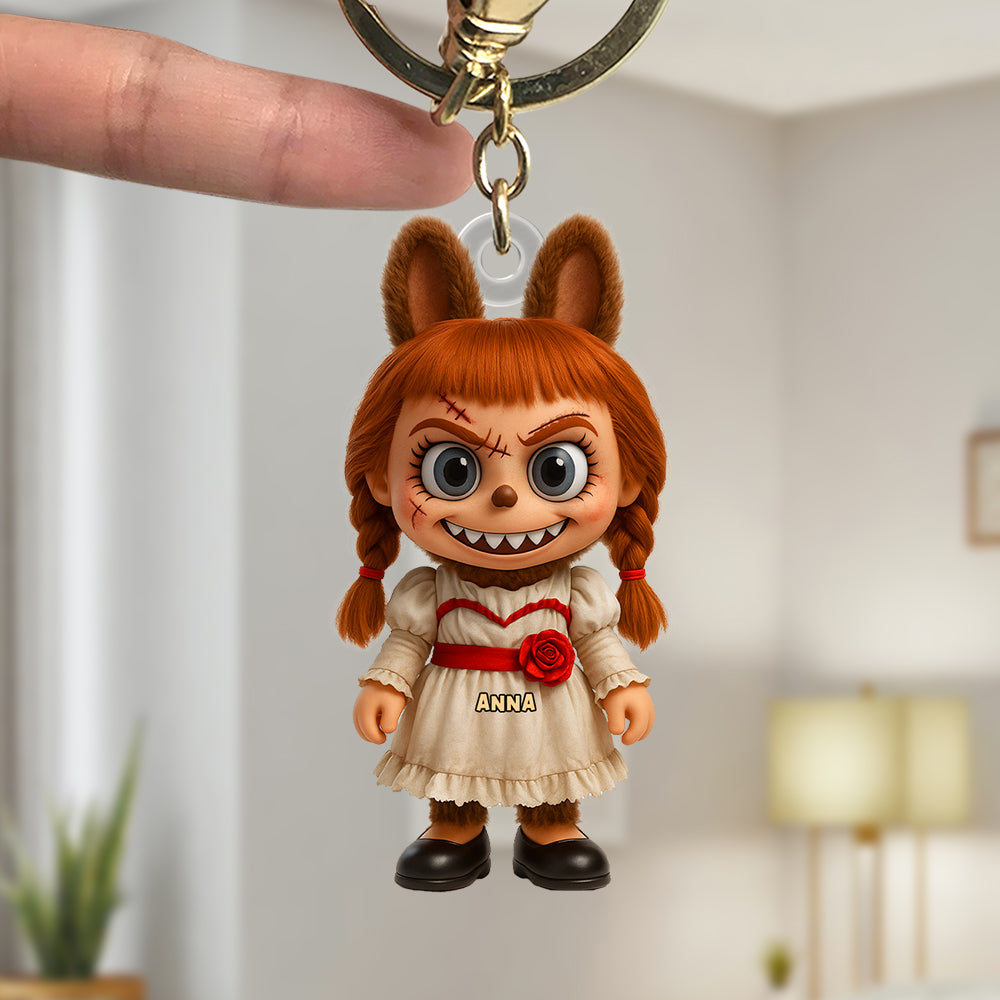 Iconic Monsters Personalized Gifts For Horror Movie Fans Keychain 01natn020825-Homacus