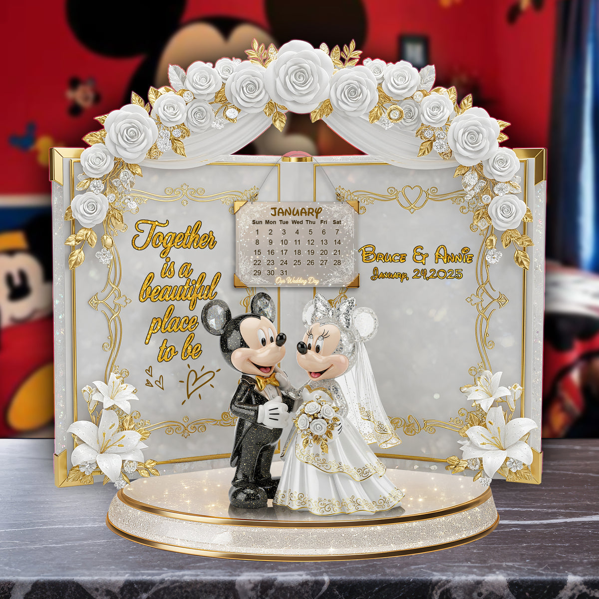 Forever Love Acrylic Plaque - Personalized Gifts For Couple 06OHLU250625-Homacus