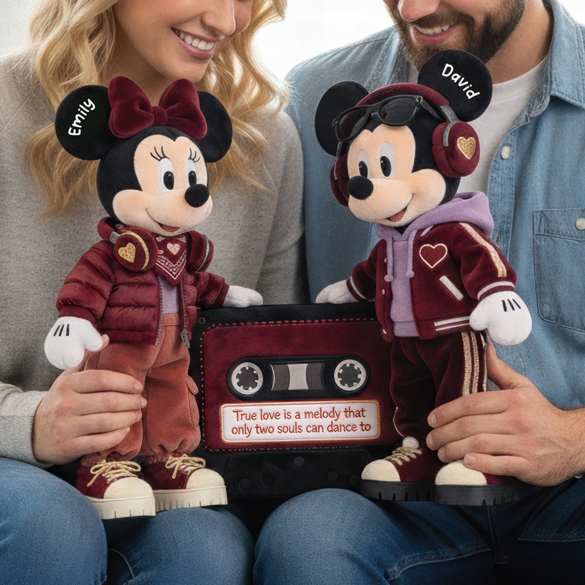 Love Melody Couple Pillow – Personalized Gifts For Couple 05paqn121225-Homacus