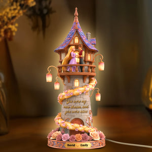 Fairy Tale Couple Acrylic Light Box - Personalized Gifts For Couple 06kiqn011225-Homacus