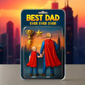 Super Dad Plaque - Personalized Gifts For Dad 01hupu290425-Homacus