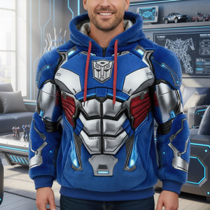 Cyber Armor 3D Hoodie - Personalized Gifts 03HYQN111125-Homacus