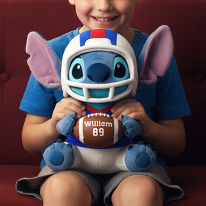 Energetic Blue Character Pillow - Personalized Gift For Sport Lovers 01HUQN131225-Homacus