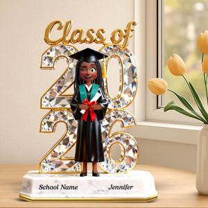 Graduation Acrylic Plaque - Personalized Gifts For Graduates 04pgqn040226-Homacus