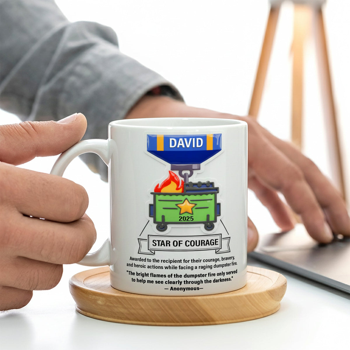 Coworker Award White Coffee Mug - Personalized Gifts For Coworkers 02KILU181125-Homacus